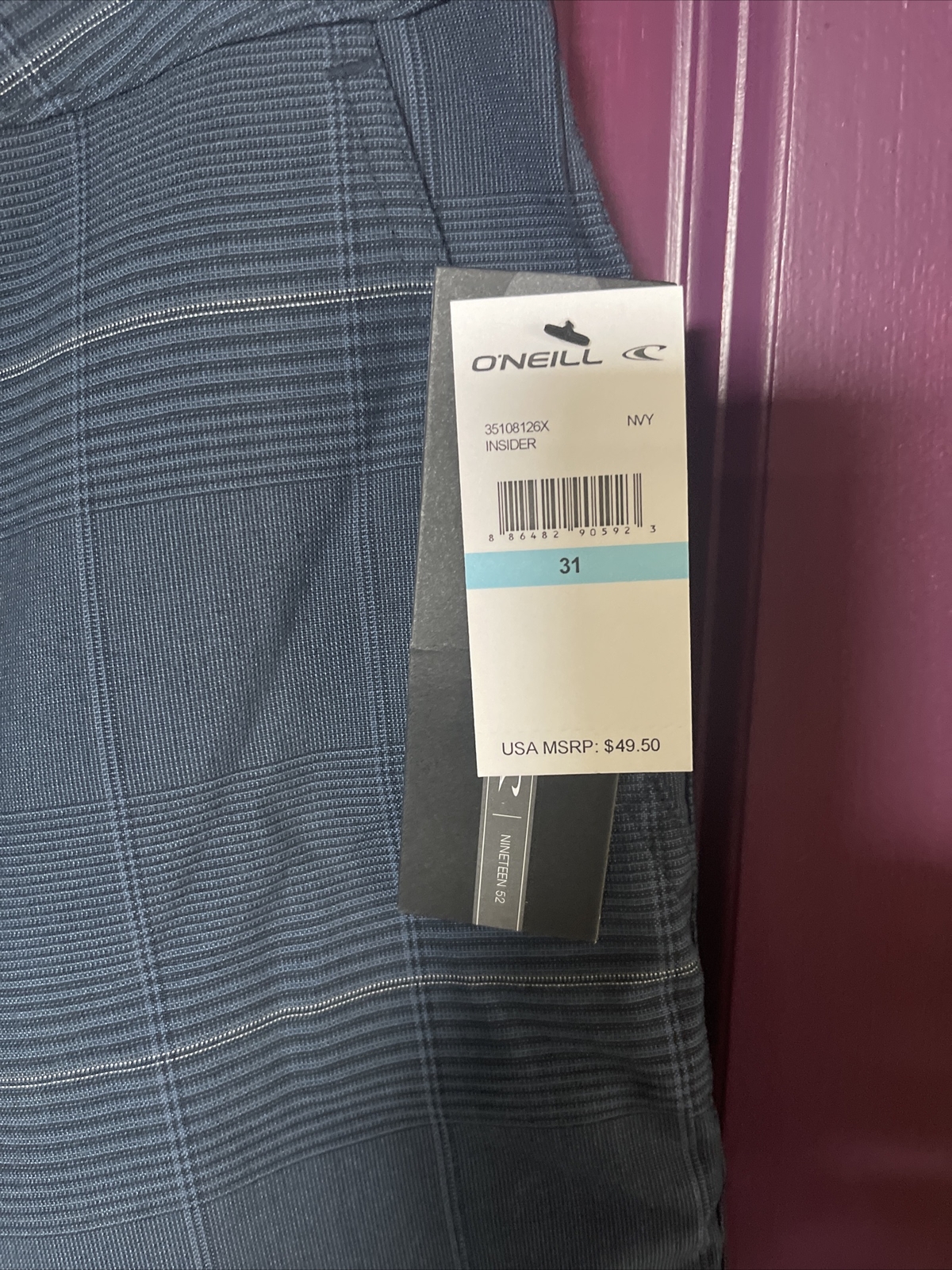 Oneill Insider Shorts 31 New $49.50 Rare image 2