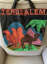 Beaded Purse Bag Jerusalem Souvenir Tote boho
