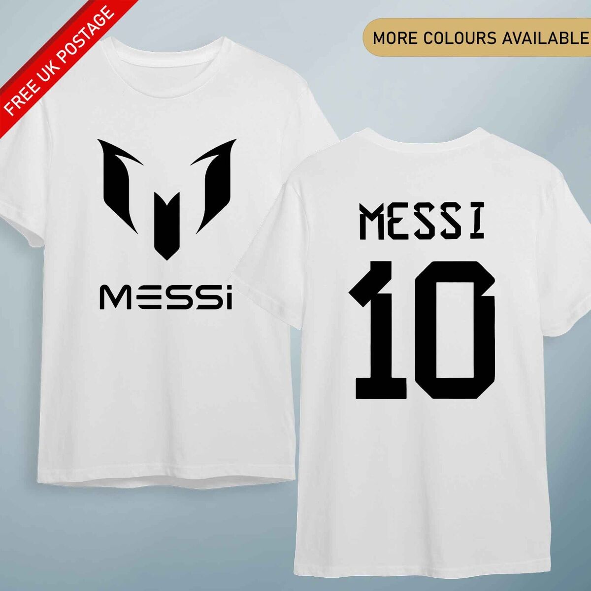 NEW Kids Messi Hoodie / T Shirt Soccer World Cup 2022 Football Lionel #10  Jumper