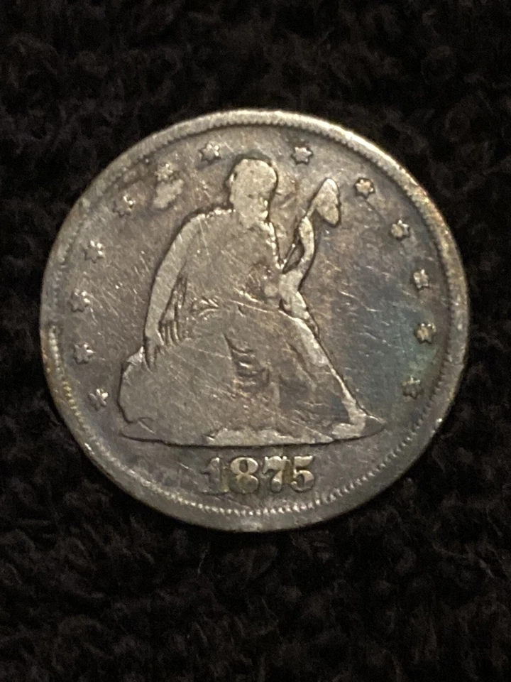 1875 $0.20 Twenty Cent Piece - Image 2 of 4