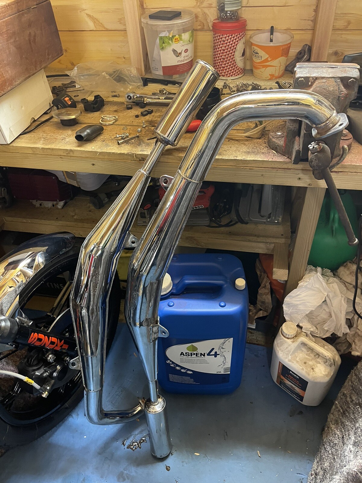 Suzuki GT250 X7 Micron Expansion Chambers eBay