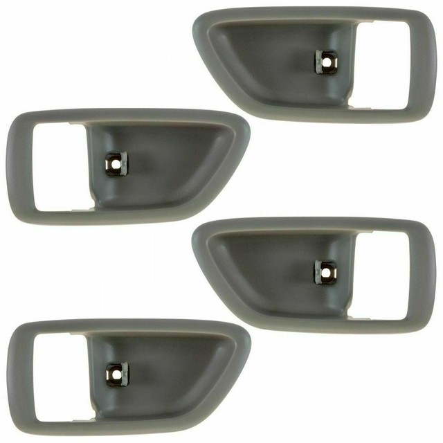 2 L & 2 R Inside Grey Door Handle Bezels for Toyota Avalon Sequoia