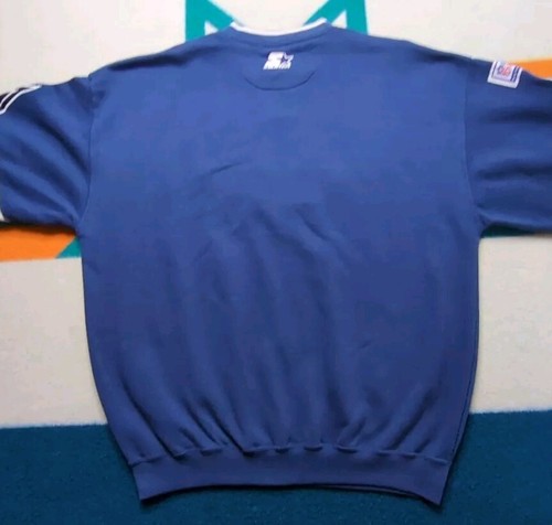 Vintage Dallas Cowboys Starter Pro Line Sweatshirt 3 Star Patch Crewneck Large - Picture 6 of 7