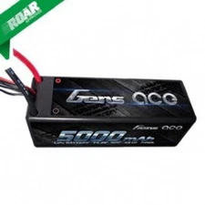 Gens Ace 5000mAh 50C 14.8V HardCase 4S Lipo Battery T Plug For 1/8 1/10 Car New
