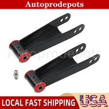 2"-3" Rear Drop Lowering Shackle Suspension Kit For GMC Sierra 1500/2500/3500 HD