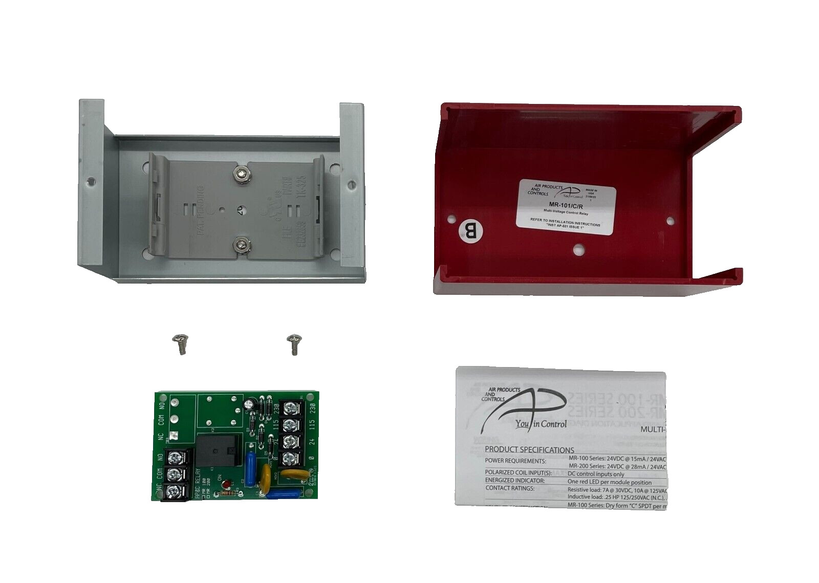 Honeywell MR-101/C/R Multi-Voltage Control Relay