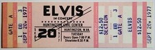 Elvis Presley Concert Ticket 1977 Orig Mint Unused Huntington WVA Sept 20 P RARE