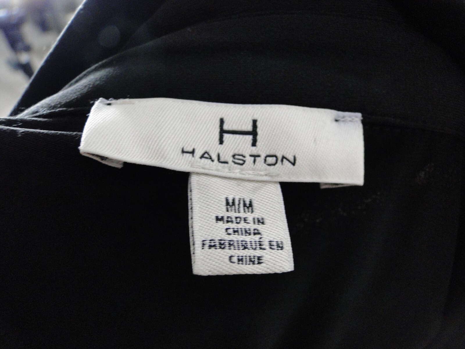 H by Halston Maxi Wrap Dress In Black Size Medium