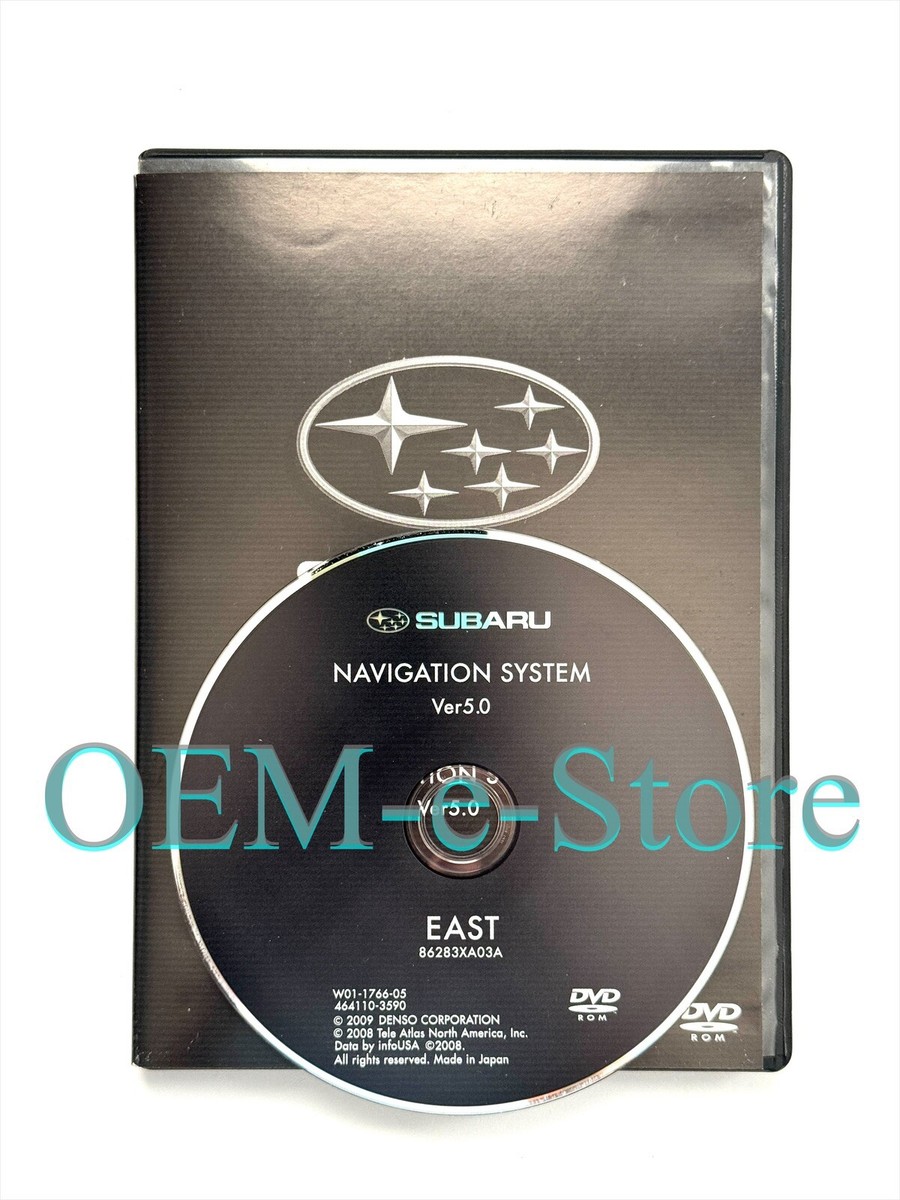 2006-2014 Subaru Tribeca Tribeca B9 GPS Navigation DVD EAST