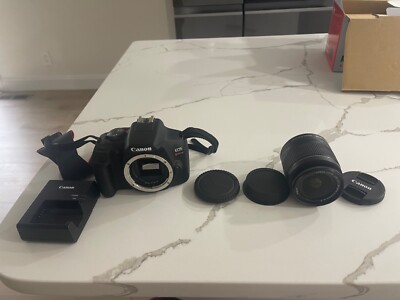 Canon EOS Rebel T7 24.1 MP Digital SLR Camera - Black (Kit with 18-55 Lens)