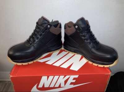 Nike Air Max Goadome ACG Black/Brown/Gum Leather Boots DC8868-001