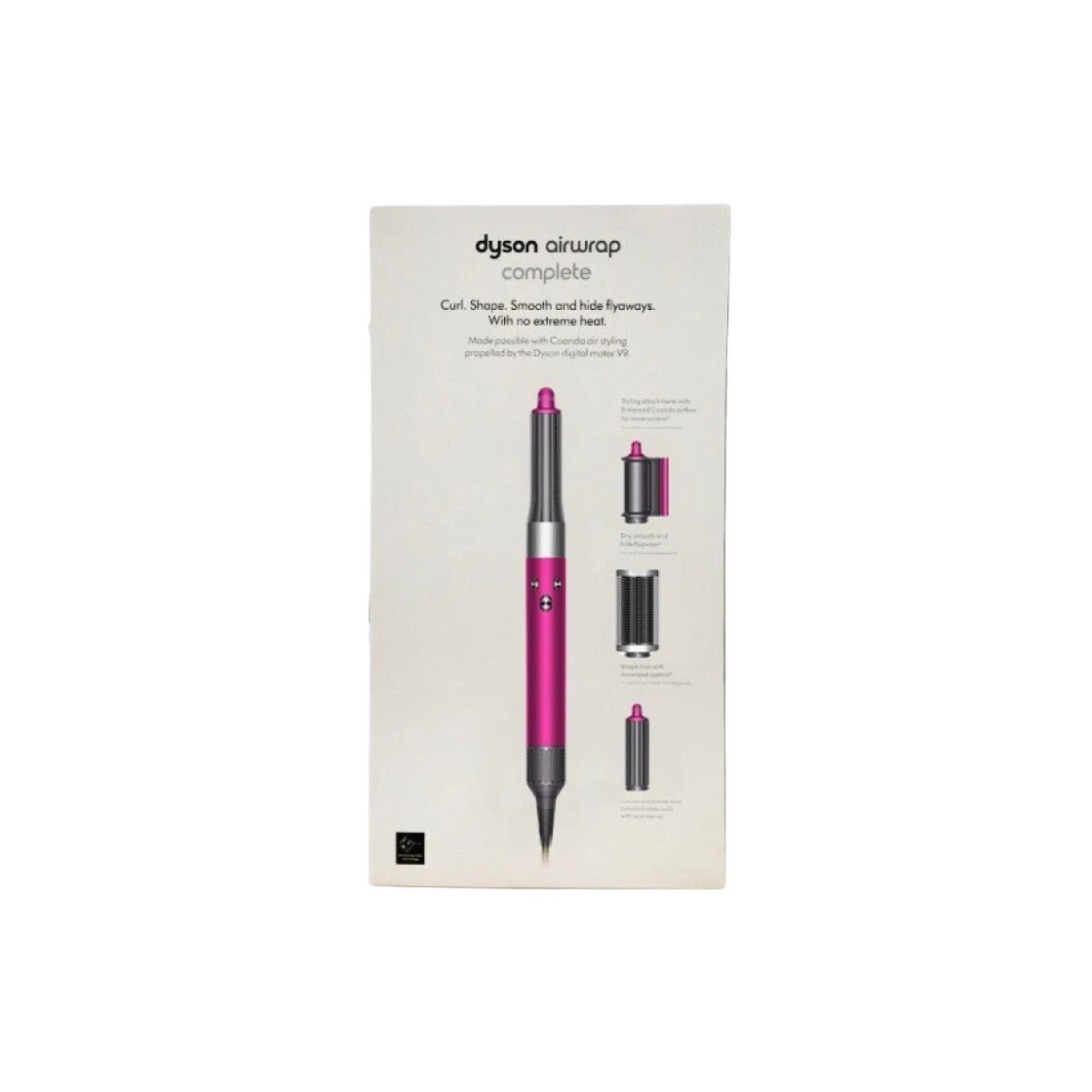 ヘアドライヤー Dyson Airwrap Long - fuchsia New Dyson Airwrap Multi Styler Complete LONG Fuchsia/nickel HS05