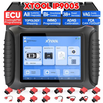 XTOOL IP900S Autosystem Bidirektionaler Scan Diagnosegerät IMMO-Codierung Tool