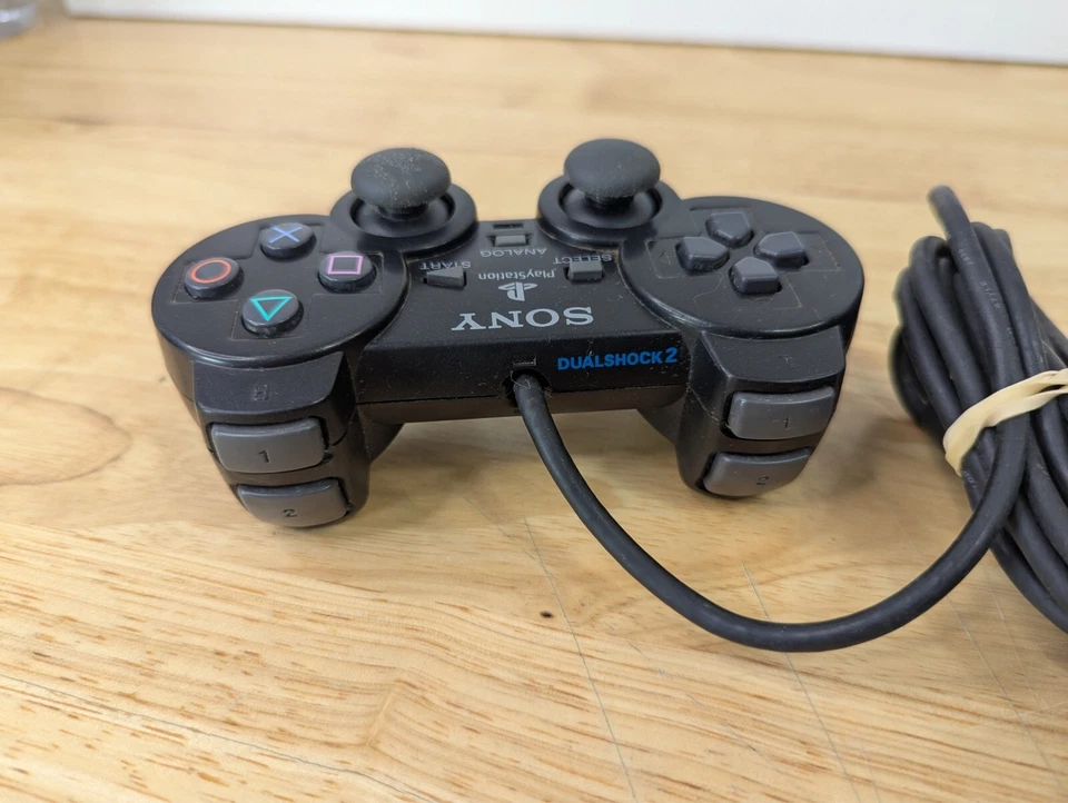 Genuine Sony PS2 PlayStation 2 DualShock  Controller SCPH-10010 For Parts Repair - Image 4 of 4