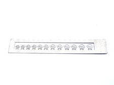 ALEZAN MODELS . ACCESSORY 1/24 . SET OF 12 OPEL LOGO . PHOTOETCH .