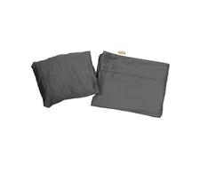 California Design Den TwinXL Sheets Set Gray Cotton EOKO-TEX Bedding Fitted Flat