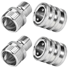 Garden Hose Quick Connect Water Hose Fitting 3/4 Inch Female Male Connector Set