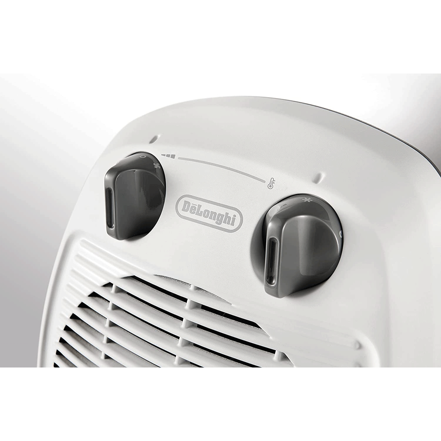 DeLonghi 2kW Upright Fan Heater 2Heat Setting Adjustable Room
