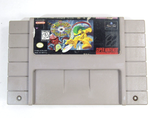 Mohawk and Headphone Jack (Super Nintendo SNES, 1996) Authentic and Tested - Afbeelding 1 van 6