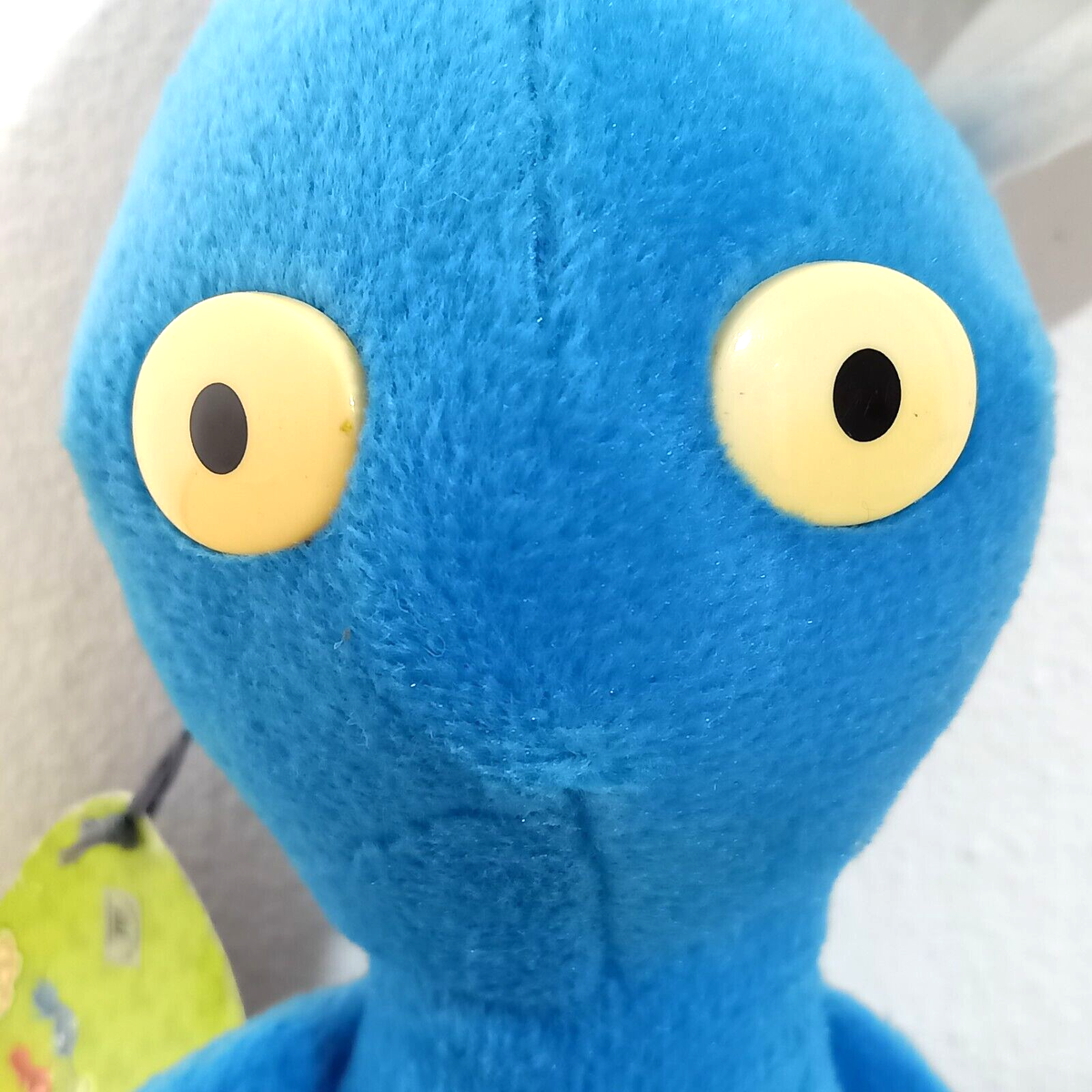 2002 Banpresto Pikmin Blue Flower TAG Plush Toy Beanbag Doll Japan