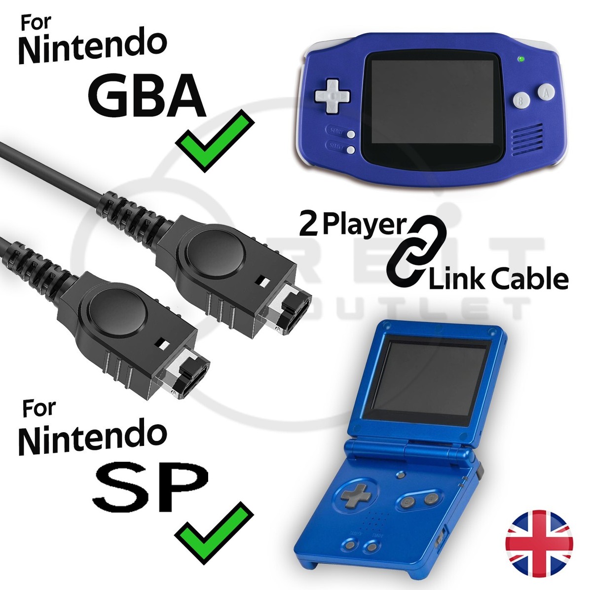 Wii U Ds Lite Gba Link Cable Link Cable For Game Boy Advance