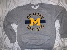 University of Michigan Sweatshirt Medium M WORN ONCE