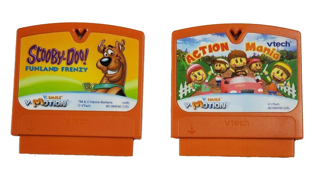 VTech V Smile V Motion Action Mania Scooby Doo Funland Frenzy Game