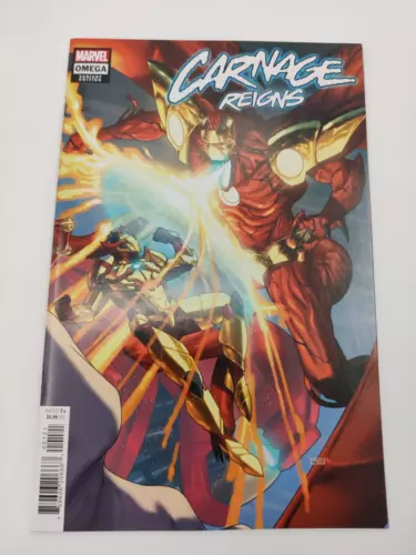 CARNAGE REIGNS OMEGA #1 TAURIN CLARKE CONNECTING VAR