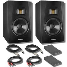 Adam Audio T5V Studio Monitor (Pair) with Isolation Pads, XLRs