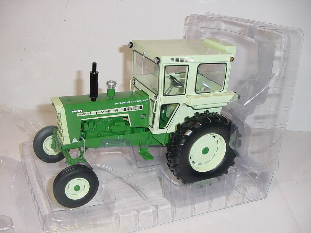 1/16 Oliver 1755 Diesel Wide Front Tractor W/Cab by SpecCast NIB!  