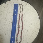 Red Coral Turquoise Heishi Necklace — photo 1