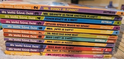 Lot of 11 My Weird School Daze Books By Dan Gutman 2 - 12
