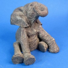 Elephant Figure - Marty Sculptures - Slide #3122 by Martha Carey - 10.5 cm