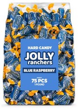 Blue Raspberry Jolly Ranchers Hard Candy   Original Flavor   1 LB Bulk Bag...