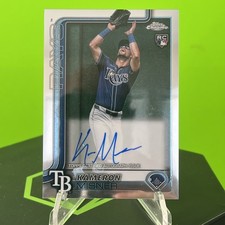 2025 Topps Chrome - Rookie Autographs Kameron Misner #RA-KMI (AU, RC)
