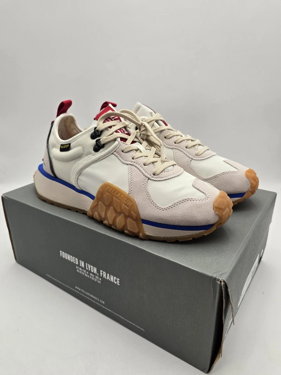 ?. NEW. Palladium Men\'s Running Sneakers in Gray, White, and Tan. Size 13 PALLAREVERSE – Palladium US main image 4
