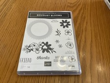 Stampin' Up Bouquet Blooms Flowers, leaves thanks friend Set of 14