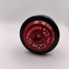 UFO Polycarbonate yo-yo by magicyoyo black and red Responsive