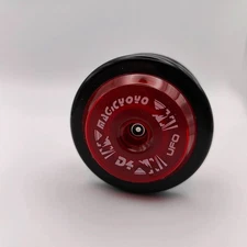 UFO Polycarbonate yo-yo by magicyoyo black and red Responsive