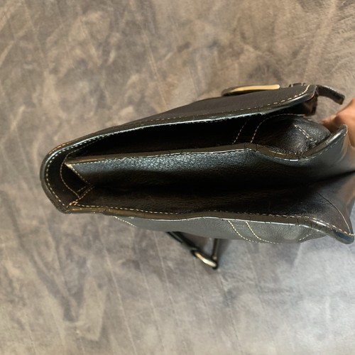 Coach 9741 Black Leather Soho Shoulder Bag, Handbag with Flap & Snap Closure - Picture 14 of 22