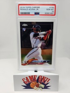 Ronald Acuna Jr Rookie Card Psa 10 | eBay