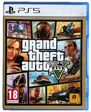 Grand Theft Auto 5 V GTA5 GTAV Sony Playstation 5 PS5 Adventure Video Game