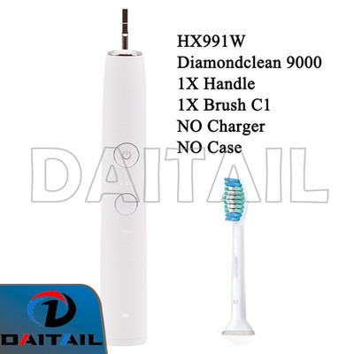Electric Toothbrush Handle for Philips Sonicare HX991W DiamondClean 9000 wHead