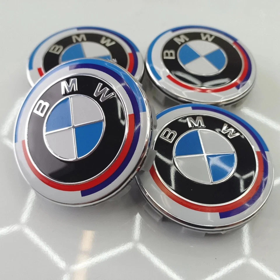 4X BMW ALLOY WHEEL CENTRE HUB CAPS 68mm E60 E90 E92 E82 E87 F10 F20 F30 - Image 3 of 4