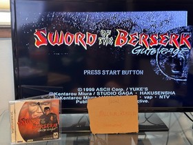 Sword of the Berserk: Guts' Rage [SEGA DREAMCAST] [2000] [US] [TESTED] CIB