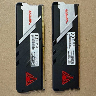 Patriot Viper Venom 32GB (2x16GB) DDR5 6600MT/s DIMM Non-ECC PVV532G660C34K