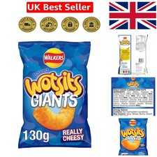 Supersized Wotsits Really Cheesy Baked Snacks - 130g - No Artificial Colors