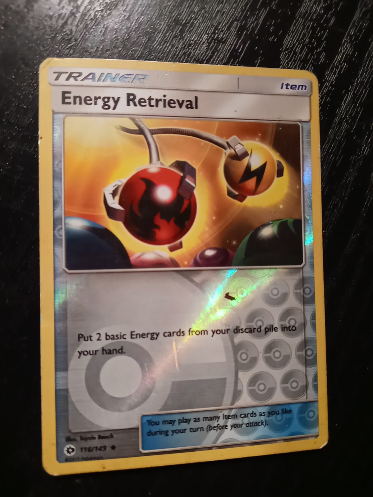 Energy Retrieval 59/73 Shining Legends Reverse Holo