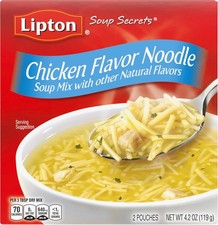Lipton Instant Soup Mix Chien Flavor Noodle For a Warm Cup