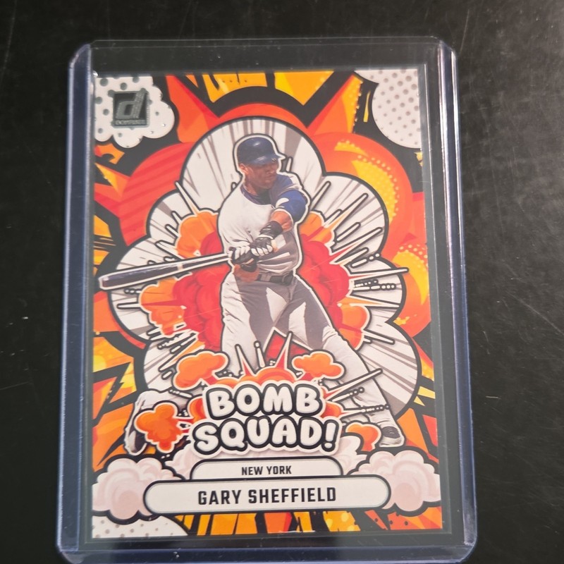 Panini 2025 Donruss Bomb Squad Gary Sheffield New York Yankees #10